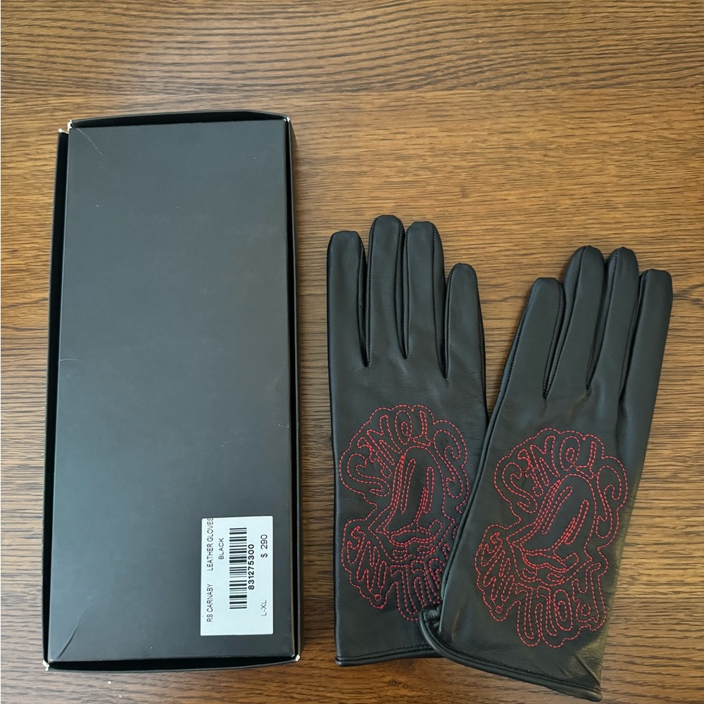 Leather Driving Gloves - Picture 4 of 5